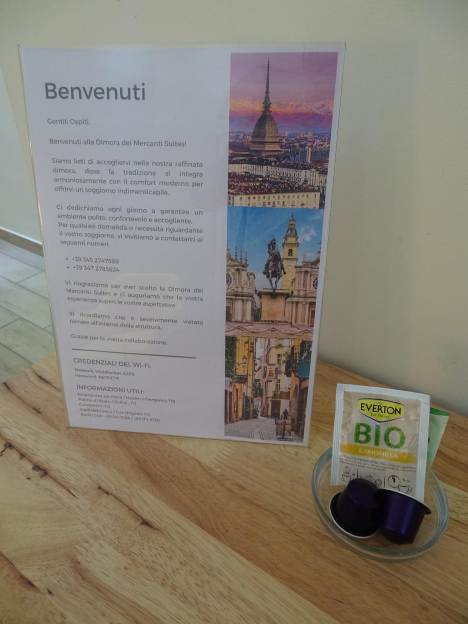 Dimora Dei Mercanti Suites Turín Exteriér fotografie
